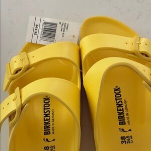 Birkenstock Yellow Sandals